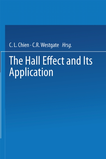 Hall Effect and Its Applications