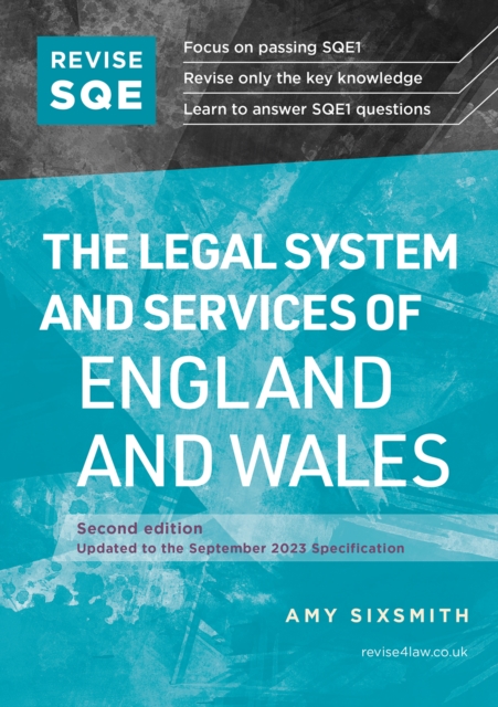 Revise SQE The Legal System and Services of England and Wales 2025/26
