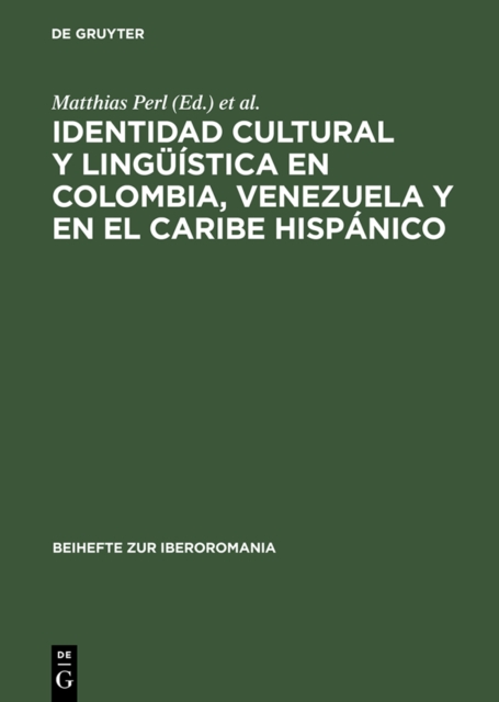 Identidad cultural y lingüística en Colombia, Venezuela y en el Caribe hispánico