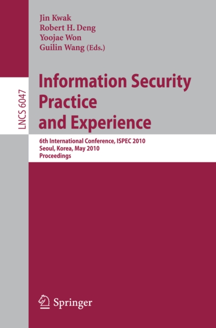 Information Security, Practice and Experience