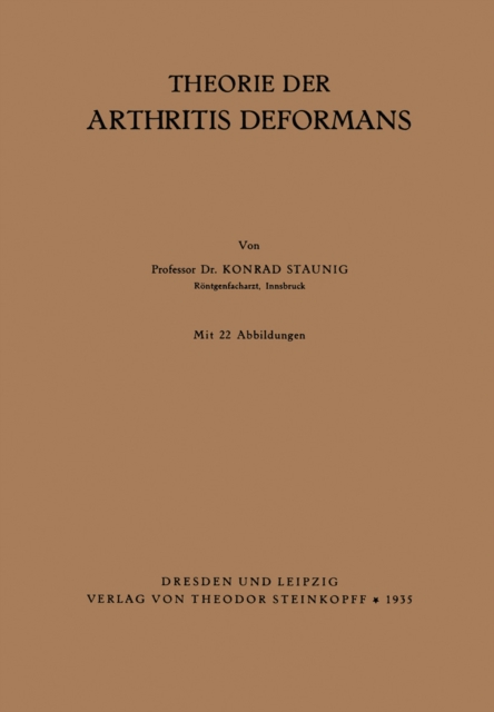 Theorie der Arthritis Deformans