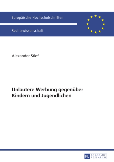 Unlautere Werbung gegenueber Kindern und Jugendlichen