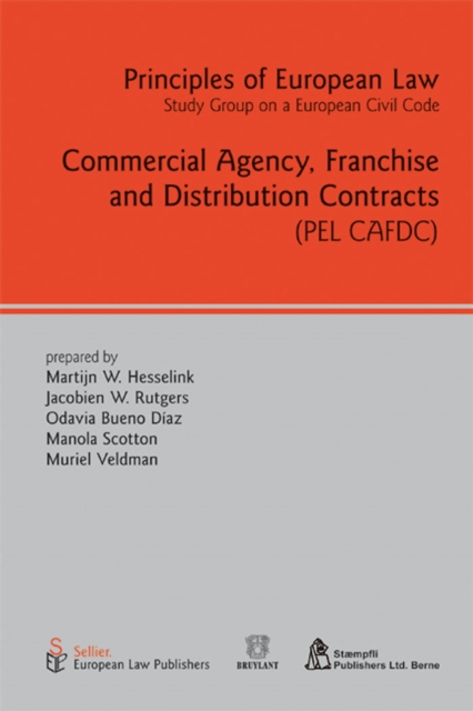 Commercial Agency, Franchise and Distribution Contracts