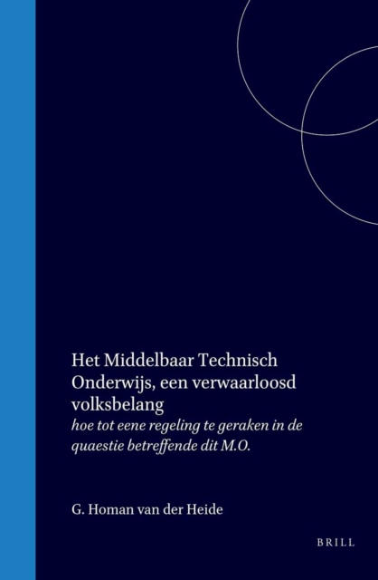 Het middelbaar technisch onderwijs, een verwaarloosd volksbelang