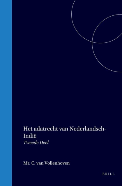 Het adatrecht van Nederlandsch-Indie