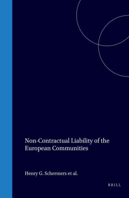 Non-Contractual Liability of the European Communities