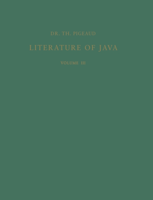 Literature of Java