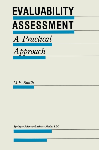 Evaluability Assessment