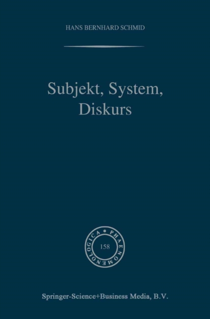 Subjekt, System, Diskurs
