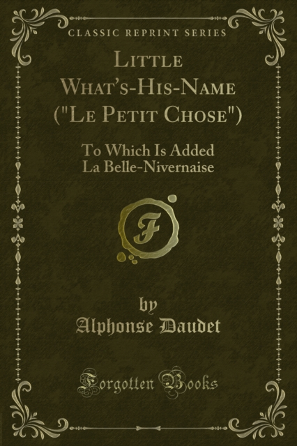 Little What's-His-Name ("e;Le Petit Chose"e;)