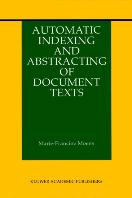 Automatic Indexing and Abstracting of Document Texts
