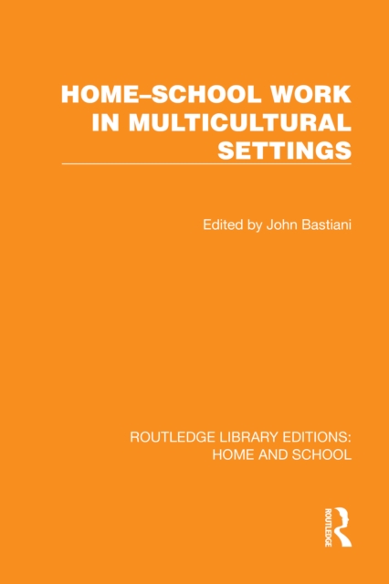 Home-School Work in Multicultural Settings