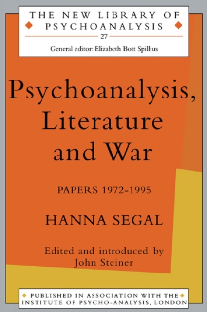 Psychoanalysis, Literature and War