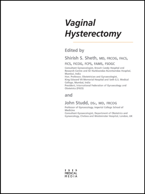 Vaginal Hysterectomy
