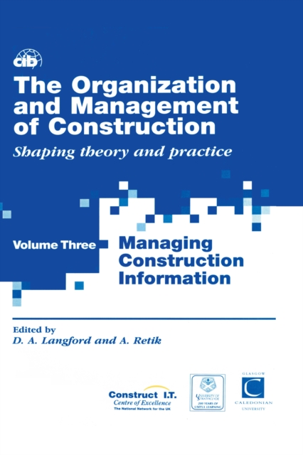 Organization and Management of Construction
