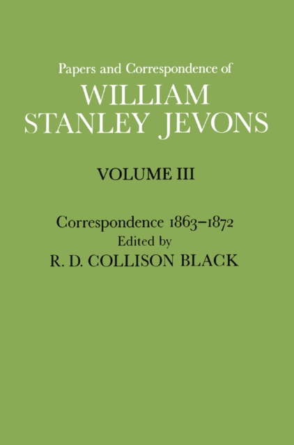 Papers and Correspondence of William Stanley Jevons