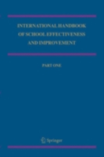 International Handbook of School Effectiveness and Improvement