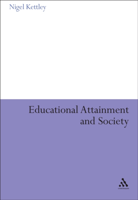 Educational Attainment and Society