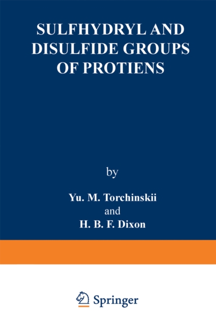 Sulfhydryl and Disulfide Groups of Proteins