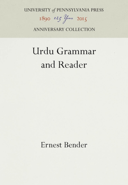 Urdu Grammar and Reader