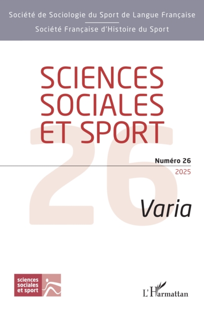 Sciences sociales et sport Numero 26