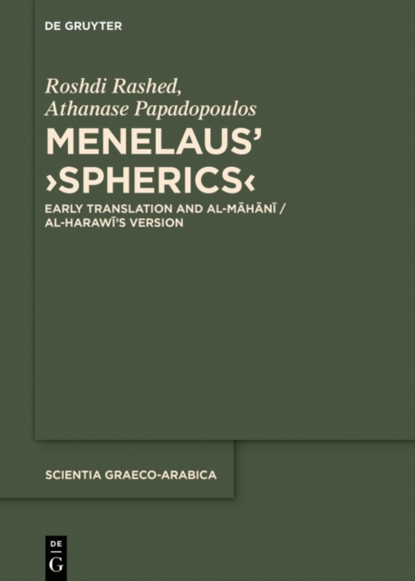 Menelaus'  Spherics 