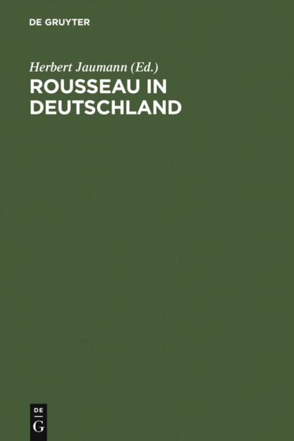 Rousseau in Deutschland