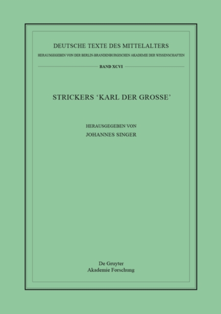 Strickers Karl der Große