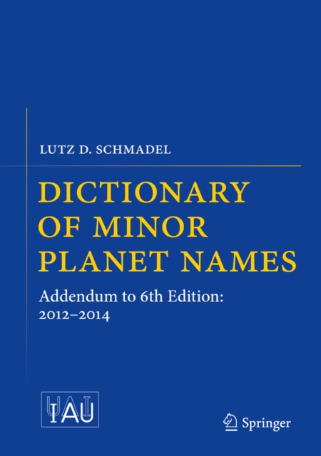 Dictionary of Minor Planet Names