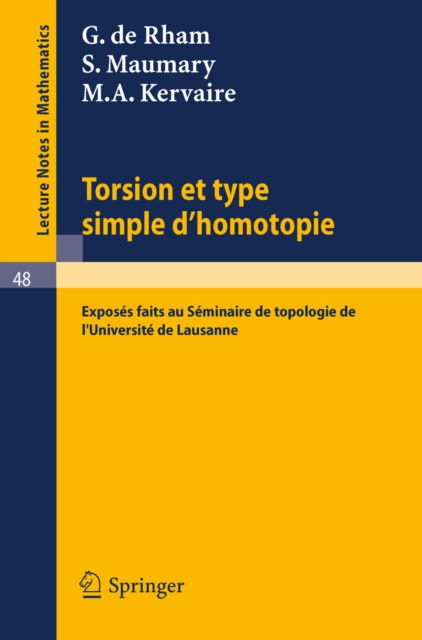 Torsion et Type Simple d'Homotopie