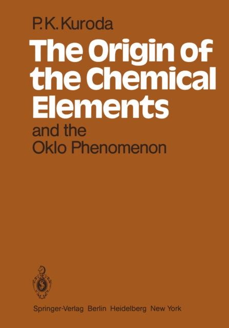 Origin of the Chemical Elements and the Oklo Phenomenon