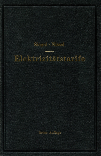 Die Elektrizitätstarife