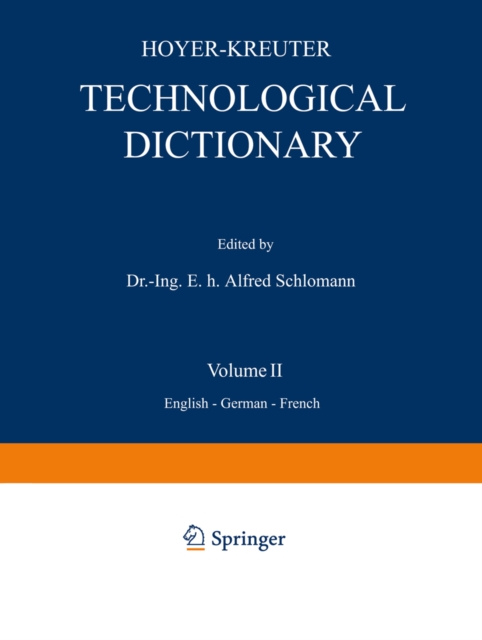 Technological Dictionary
