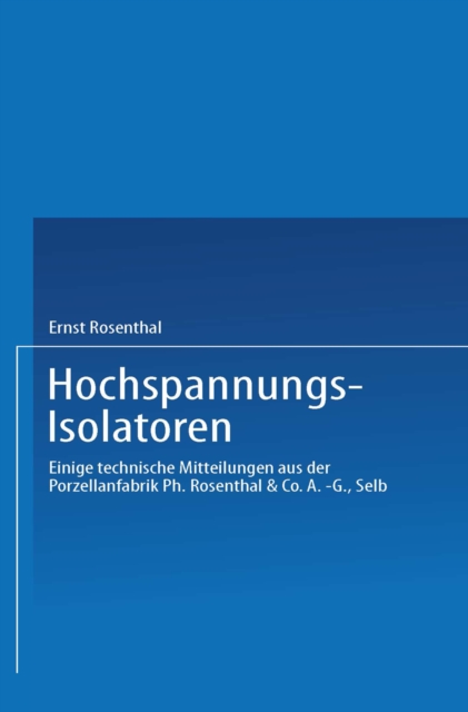 Hochspannungs-Isolatoren