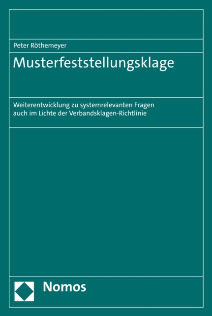 Musterfeststellungsklage