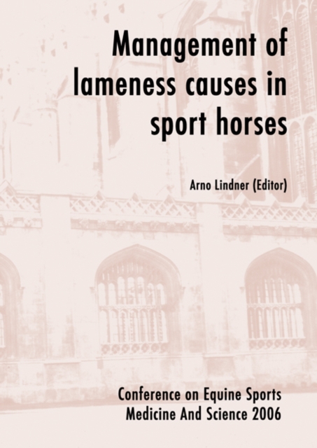 Management of lameness causes in sport horses