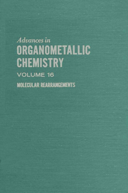 Advances in Organometallic Chemistry