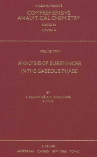 Analysis of Substances in the Gaseous Phase