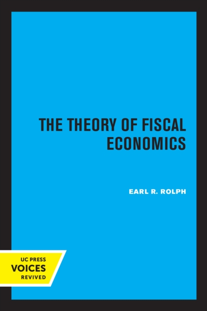Theory of Fiscal Economics