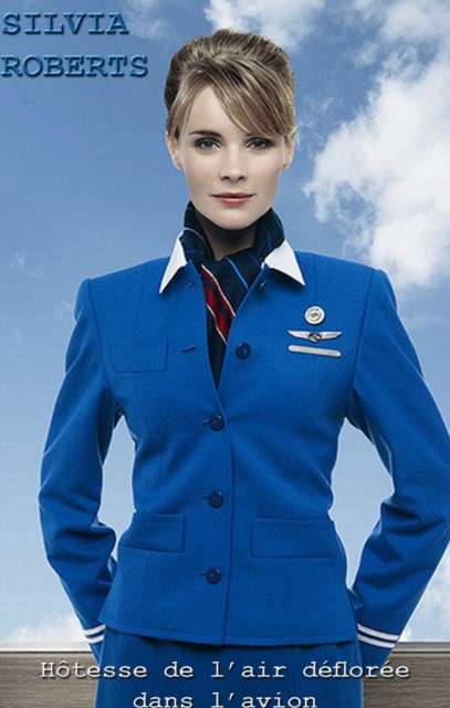 Hotesse de l'air defloree dans l'avion
