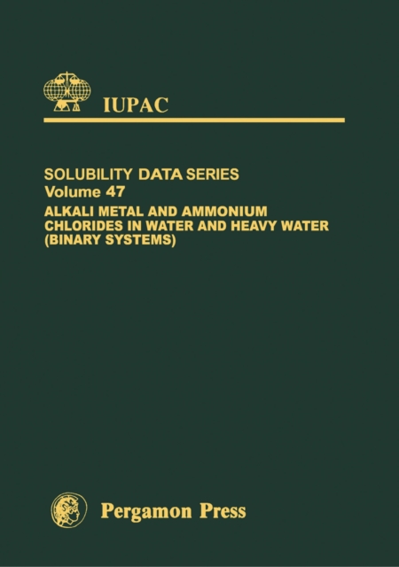 Alkali Metal and Ammonium Chlorides in Water and Heavy Water (Binary Systems)