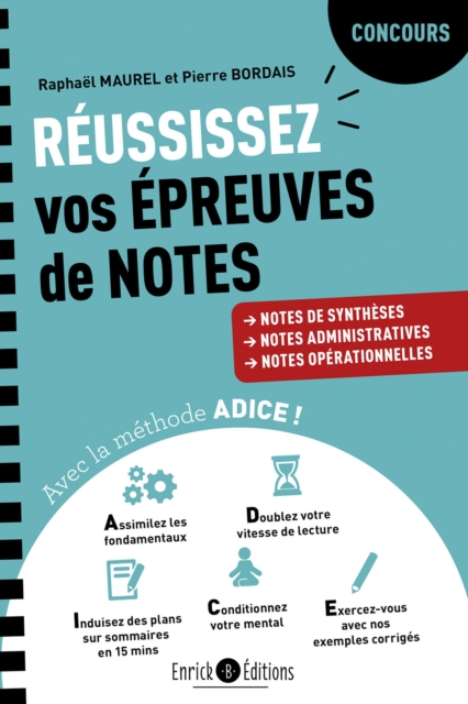 Réussissez vos épreuves de notes avec la méthode ADICE !