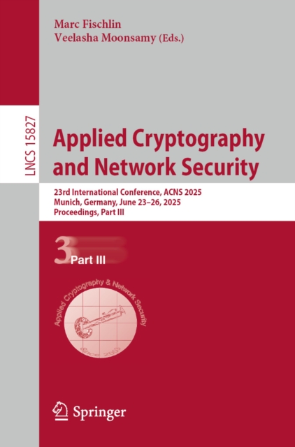 Applied Cryptography and Network Security