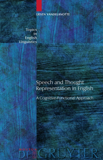 Speech and Thought Representation in English