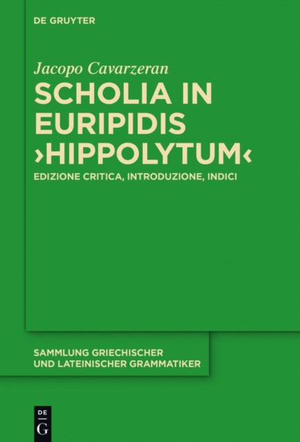Scholia in Euripidis "Hippolytum"