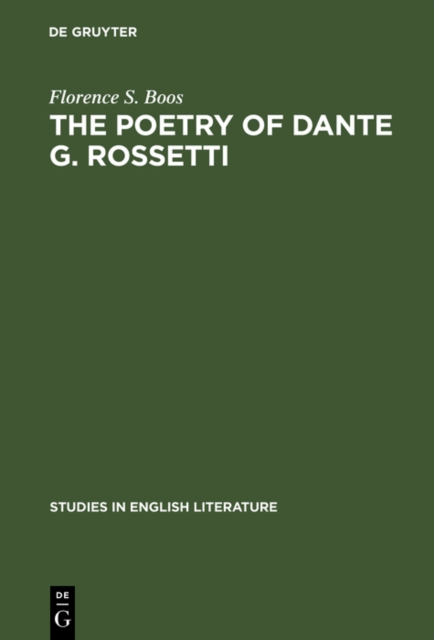 poetry of Dante G. Rossetti