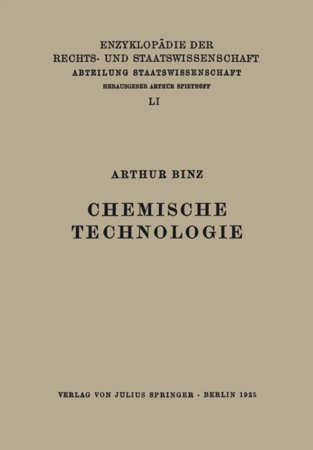 Chemische Technologie