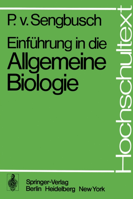 Einführung in die Allgemeine Biologie