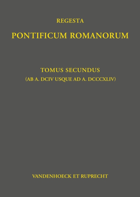 Regesta Pontificum Romanorum