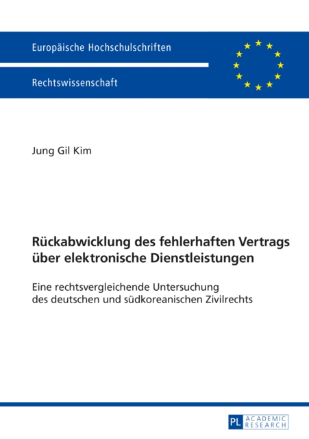 Rueckabwicklung des fehlerhaften Vertrags ueber elektronische Dienstleistungen